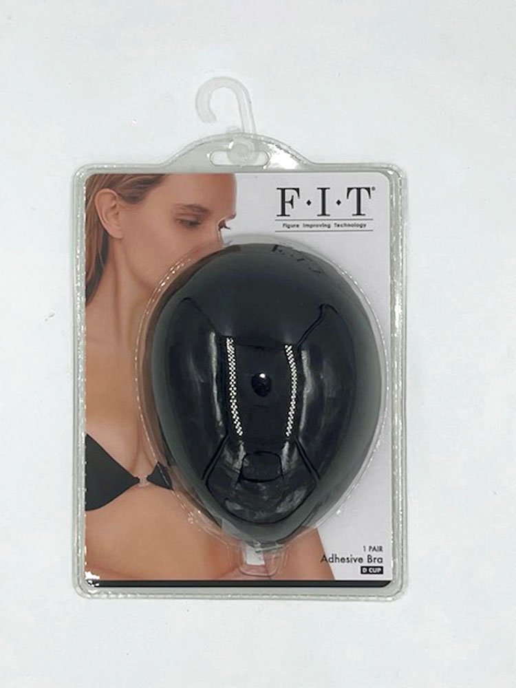 Cloth Adhesive Bra - Cup D - Black image 0 Cloth Adhesive Bra - Cup D - Black - Image 1
