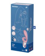 Hug Me - Rabbit Vibrator - Pink - Image 3