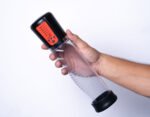 Jackson Rechargeable Penis Vacuum Pump - Orange - Image 6