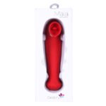Destiny 15-Function Rechargeable Vibrating - Suction Wand - Cherry Red - Image 4