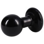 Round Butt Plug Small - Black - Image 4
