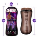 Coverboy - the Dj - Self Lubricating Stroker -  Brown - Image 7
