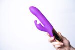 Karlin USB Rechargeable 10-Function Rabbit Vibrator - Purple - Image 5