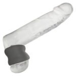 Alpha Liquid Silicone Scrotum Ring - Gray Gray - Image 5