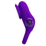 Pretty Love Vibrating Cock Ring II - Purple - Image 3