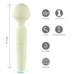 Marlie 15-Function Rechargeable Bendable Wand - Image 3