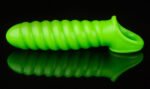 Swirl Stretchy Penis Sleeve - Glow in the Dark - Image 4