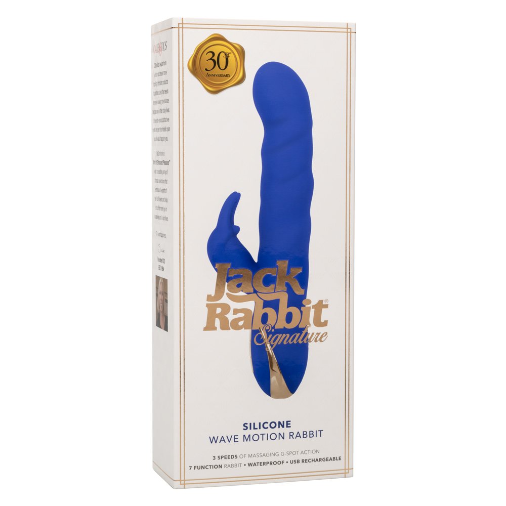 Jack Rabbit Signature Silicone Wave Motion Rabbit - Blue image 0 Jack Rabbit Signature Silicone Wave Motion Rabbit - Blue - Image 1