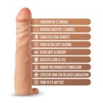 Performance Plus 2.5 Inch Silicone Penis Xtender - Beige - Image 2