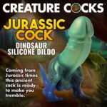 Jurassic Cock Dinosaur Silicone Dildo - Green/blue - Image 7