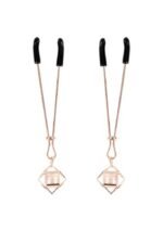 Brat Pearl Nipple Clips - Rose Gold - Image 6