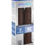 Fantasy X-Tensions Elite 9 Inch Sleeve With 3 Inch Plug - Brown