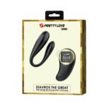 Nathan Double Pleasure Remote Control Vibrator - Black