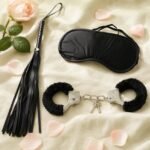 Better Together Couples Set – We-Vibe Chorus, Lubricant, Massage Oil, and Blindfold - Image 5