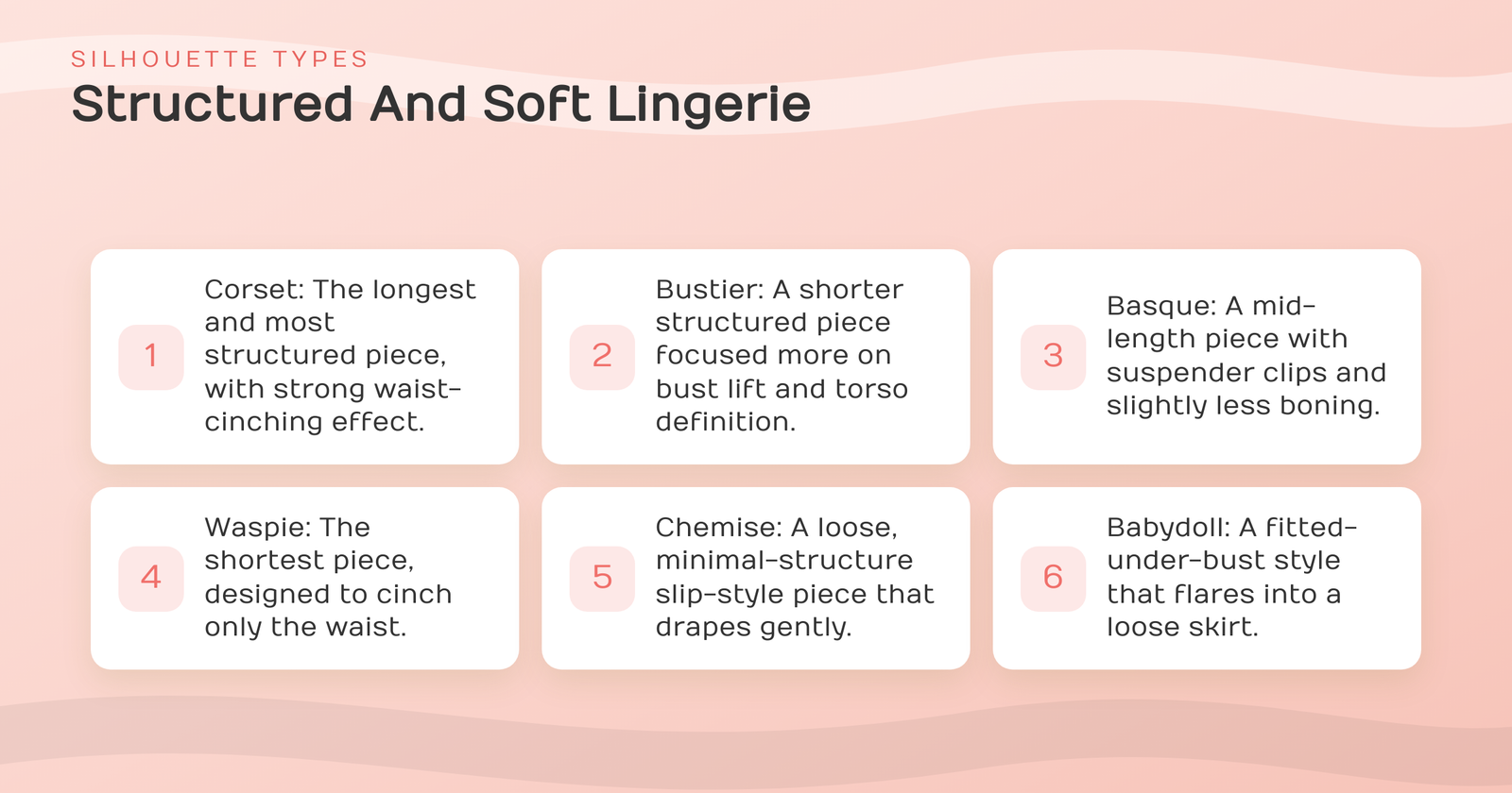 Types of Lingerie: A Complete Guide to Styles, Fabrics, and Fit 23 structured-and-soft-lingerie