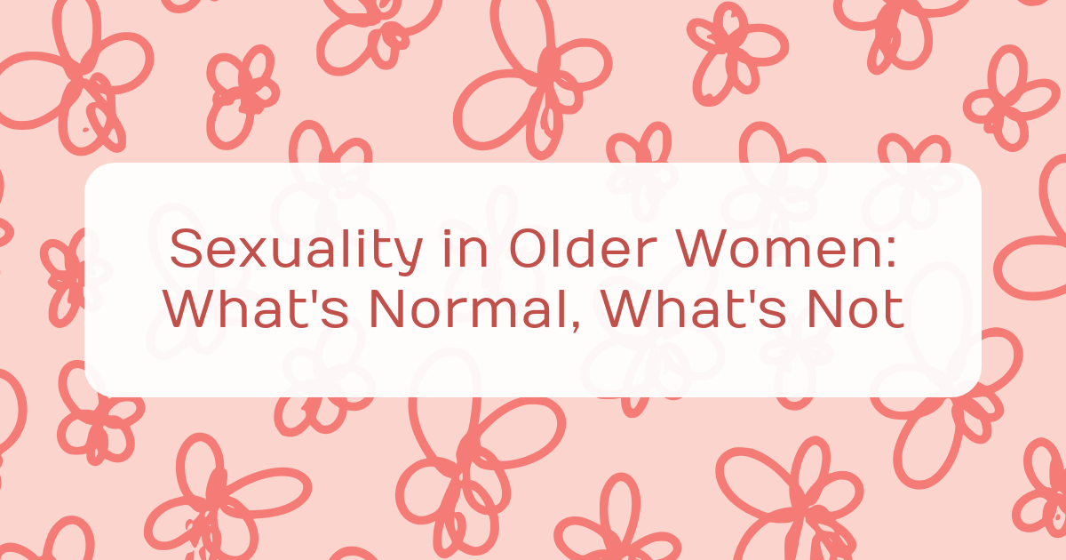 cover sexuality in older women what changes